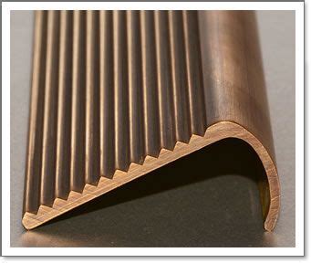antique brass nosing